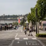 Viale Roma riqualificato a Vicenza: nuova piazza pedonale